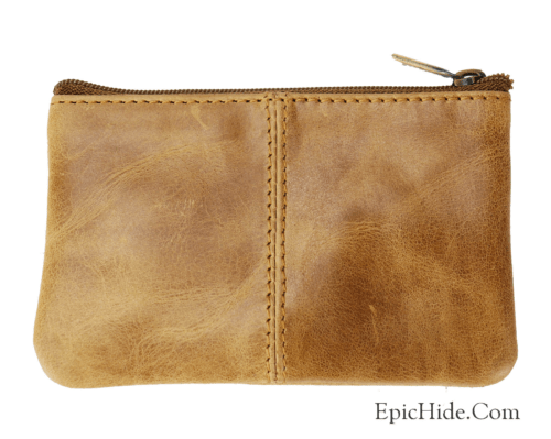 LEATHER COIN POUCH