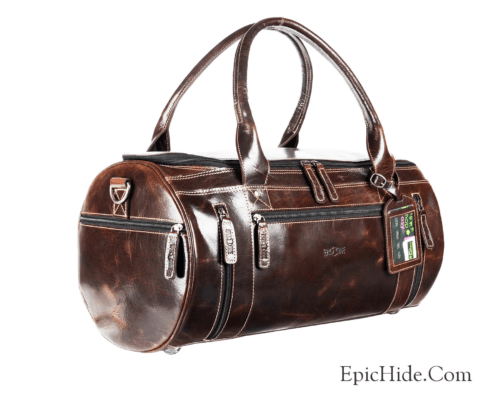 Vintage Leather Duffel Bags