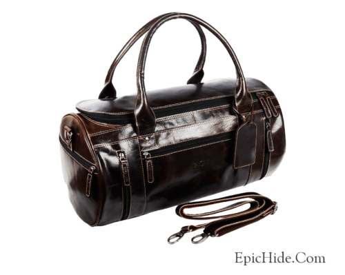 Vintage Leather Duffel Bags