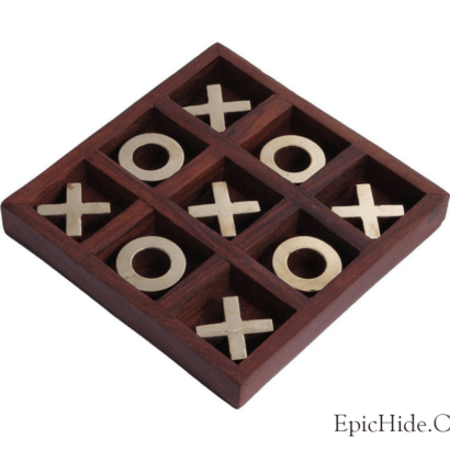 MINIATURE TIC TAC TOE INDOOR GAME