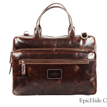 Vintage Leather Laptop Bag