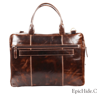Vintage Leather Laptop Bag