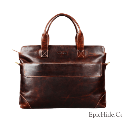 Vintage Leather Laptop Bag