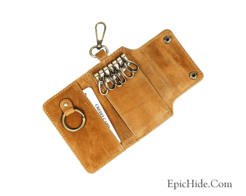 LEATHER KEY POUCHES