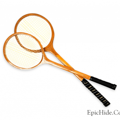 WOODEN BADMINTON RACQUETS