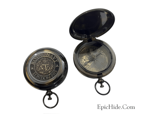 VINTAGE BRASS MAGNETIC COMPASS
