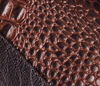 Bags Wallets Vintage Leather Brown Croco